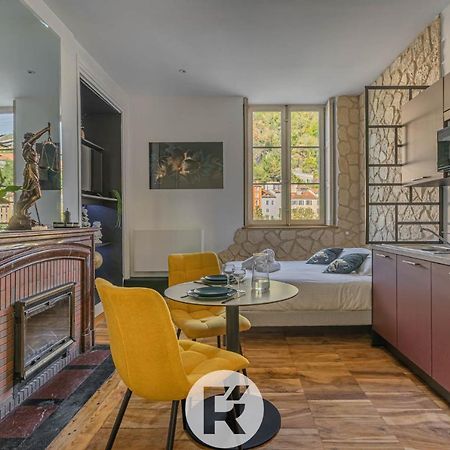 R'Apparts Studio Chic Des Quais Grenoble Exterior foto